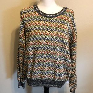 Saks Fifth Avenue Multicolor Sweater Size XL